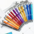 thumbnail image 6 of Jesscasday 10x/Set 1.0mm Writing Pen Retractable Ballpoint Pen Metal Journaling Pen, 6 of 20