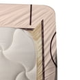 thumbnail image 4 of Ambesonne Vintage Fitted & Top Sheet Set with Sham, Circus Acrobats Gymnast, Pink Beige, 4 of 5