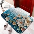 thumbnail image 2 of Oil on relief 970 Non-Slip Memory Foam Bath Rug: Absorbent, Quick-Dry, Machine Washable, Soft & Comfortable - S, 2 of 7