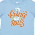 thumbnail image 4 of Inktastic Thanksgiving I'll Bring the Rolls in Orange Boys or Girls Baby T-Shirt, 4 of 5