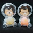 thumbnail image 6 of Joernso Night Light Nice-looking High Simulated Resin Lovely Cat Astronaut Desk Lamp for Office, 6 of 8