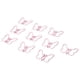 thumbnail image 1 of Clips de oficina, 100 unidades de clips de papel con forma de papel, lindos clips de papel ultra sensibles, 1 of 9
