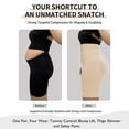 thumbnail image 7 of Women's Shapewear Shorts High Waist Tummy Control Body Shaper Thigh Slimmer Slimming Panties, 7 of 7