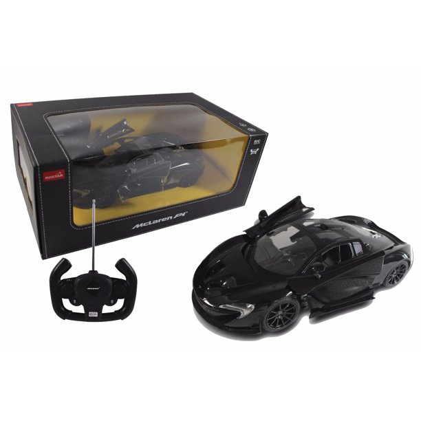 Radio Control Model Car 1 14 Mclaren P1 Authentic Body Styling W Open Doors Rc Vehicles Black Walmart Com Walmart Com