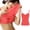 Red, variant on Hsovts Womens Built in Bra Tank Top Twist Front Adjustable Cami Shirts | Tank Tops with Built in Bras Women Summer Adjustable Spaghetti Strap Cami Shirt Twist Front Sleeveless Cami Tops Purple 5xL