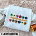 thumbnail image 2 of Embroidered I Protect The Family Sweatshirt, Funny Music Fan Embrodiery Shirt, Retro Concert Tee, Vintage Streetwear, Gift for Music Lovers, 2 of 5