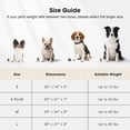 thumbnail image 5 of Washable Rectangle Dog Bed with Removable Cover, Calming Dog Beds for Small Dogs and Cats, Soft Pet Beds, Non-Slip Bottom, Gray, 25in, 5 of 8