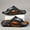 Black, variant on Mens Slippers 2026 New Spring and Summer Comfortable Outsole Outdoor Casual EVA Slippers Mens Fashion Cool Slides Anti-slip, Wear-resistant, Breathable All-match Couple Slippers
