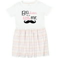thumbnail image 3 of Inktastic Big Sister to a Little Mr. Girls Toddler Dress, 3 of 5