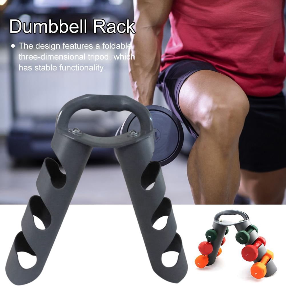 Cheers.US Dumbbell Rack Stand Dumbbell Bracket Free Weight Stand for Home Gym Weightlifting
