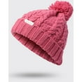 thumbnail image 3 of Unisex NEFF Kaycee Pink  Beanie Pink One Size Fits Most, 3 of 4
