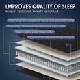 thumbnail image 4 of Teler Weighted Blanket for Adult (20lbs 60.2"x80.2" Queen Size Black) ,Cooling Breathable Heavy Blanket, 4 of 15