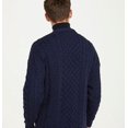 thumbnail image 5 of Mens Irish V Neck Sweater Cardigan Made By Aran Woollen Mills, 5 of 5