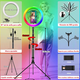 thumbnail image 4 of Aro De Luz Profesional Labg Maquillaje Led Iluminacion fotografia, 4 of 5