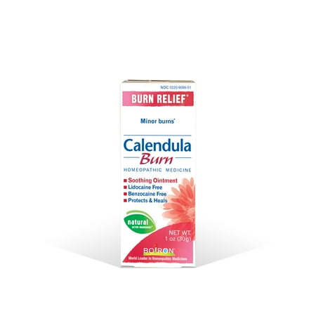 - Boiron Calendula Skin Burn Relief Ointment, 1 Oz