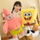 thumbnail image 4 of 35-100CM SpongeBob Doll SquarePants Patrick Star Plush Anime Cartoon Toy Soft Cute Stuffed Collection Children's Birthday Gift, 4 of 5
