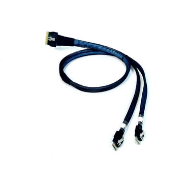 ‌SlimSAS 8i S‌FF-8654 to 2 X SlimSAS 4i Cable - 60CM