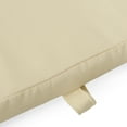 thumbnail image 4 of GDF Studio Ethan Outdoor Water Resistant Fabric Chaise Lounge Cushion, Beige, 4 of 7
