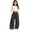 j96-Grey, variant on Girls Casual Pants Solid Color Drawstring Waist Baggy Wide Leg Pants Kids Everyday Soft Comfortable Trousers With Pockets,5-6 Years