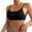 Bras 85#Black, variant on WAYUTE Womens Sports Bras Convertible Backless Wireless Bra Breathable Thin Solid Color Various Underwear with Detachable Straps
