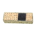 thumbnail image 4 of KLKCMS 40/Set Alphabet Stamps Wood Letters Stamper Painting Craft Drawing Handmade Tools Multipurpose Scrapbooking Art Rubber Stamps Lowercase, 4 of 9