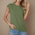 thumbnail image 2 of Sexy Summer Tops For Women Date Night Womens Tank Tops Pack Loose Fit Sleeveless Button Down Tunic Tops For Women T Shirts For Women Loose Fit Graphic Trendy, 2 of 6