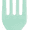 Mint Green, variant on (6 pack) Plastic Disposable Forks, Black, 24 Pieces, by Way To Celebrate