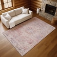 thumbnail image 7 of Addison Rugs Mayfield Premium Machine Washable Traditional Global Terracotta Rectangle Rug, 10' x 14', 7 of 7