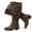 Brown 102, variant on Women's Extra Wide Calf Knee High Boots.