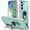 Green+Pink, variant on 21 FE Case:for S21 FE Phone Case for S21 FE 5G Case with Kickstand, Shockproof TPU Bumper Design,Phone case for Samsung Galaxy S21 FE Case Green+Pink