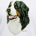 thumbnail image 3 of CafePress - Bernese Mountain Dog Women's V Neck T Shirt - Womens Cotton V-Neck T-shirt, 3 of 4