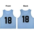 thumbnail image 2 of YOUI-GIFTS Set of 12 Numbered (13-24) Soccer Vests/Sport Pinnies/Training Bibs with Free Carry Bag, 2 of 7