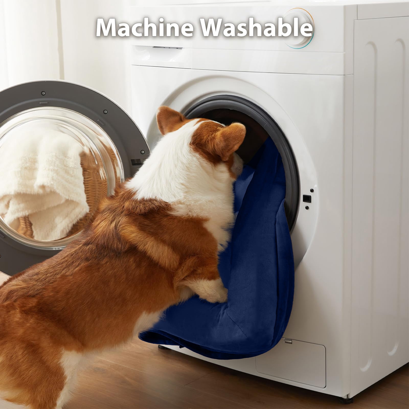 PayUSD XL Dog Beds Waterproof Orthopedic Dog Bed for Extra Large Dogs Non-Slip Bottom and Egg-Crate Foam Big Dog Pet Couch Sofa with Washable Removable Cover