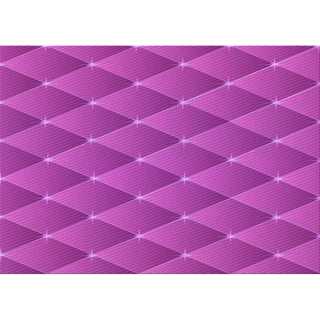 Ahgly Company Tapis Rectangulaire Lavable en Machine Intérieur Transitionnel Fuchsia Ou Magenta Violet, 5 Pieds x 7 Pieds
