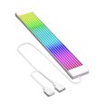 thumbnail image 4 of 5V ARGB Extension Sleeved Cable, 16.8 Million Colors, Cool Lighting, for Desktop Computer Motherboard, Graphics Card, 4 of 7