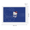 thumbnail image 2 of Diamond Art Kits for Adults Hello Kitty Diamond Art Gem Art Painting Full Drill Round Art Gem Painting Kit for Home Wall Decor Gifts 16"x20", 2 of 6