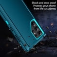 thumbnail image 2 of RegSun for Galaxy S24 Ultra Case,Shockproof 3-Layer Full Body Protection [Without Screen Protector] Rugged Heavy Duty High Impact Hard Cover Case for Samsung Galaxy S24 Ultra,Turquoise, 2 of 7