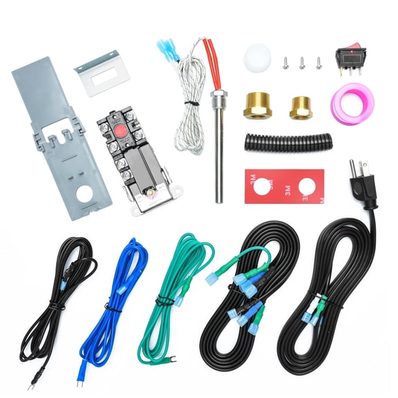 Briidea RV Electric Water Hybrid Heater Kits, Compatible with Suburban and Atwood Water Heater