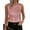 Pink, variant on Daiosportswear Womens Summer Fashion Sequin Pink Ctops Scoop Neck Sequin Sparkle Shimmer Sleeveless Tanks Tops Blouses Pink M(M)