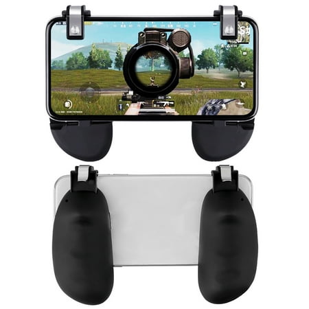 Agoz Phone Game Controller Trigger Shoot Aim L1R1 for PUBG Mobile Joystick for Apple iPhone XS Max, XS, XR, X, 8 Plus,8, 7 Plus,7, 6S Plus, Samsung Galaxy Note 9/8/5, S9 Plus/S8 (Best Iphone Exclusive Games)
