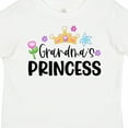 thumbnail image 4 of Inktastic Grandma's Princess Crown and Flowers Girls Toddler T-Shirt, 4 of 5