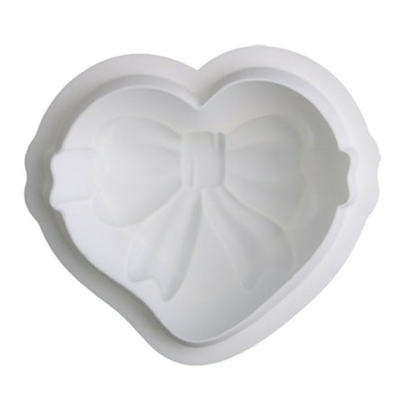 

NUZYZ Cake Mold Non Stick Food Grade Baking Silicone Love Heart Shape Cookie Chocolate Candy Making Mould for Daily Use