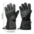 thumbnail image 3 of Battery Heated Gloves for Men and Women - Outdoor Indoor Hand Warmer Glove Liners for Climbing Hiking Cycling - Thermal Winter Gear, 3 of 6