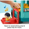 thumbnail image 3 of Camión de comida de juguete Fisher-Price Little People con 2 figuras de 1 año o más, 3 of 6