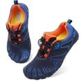 thumbnail image 3 of Zapatos acuáticos L-RUN para hombre y mujer, piscina, azul marino, EU38, 3 of 7