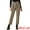 Dark Brown, variant on DARING DIVA Women's Plaid Trousers Button Tartan Check Work Pants M Red