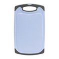 thumbnail image 1 of Bearachild Tabla de cortar respetuosa con el medio ambiente, resistente al óxido y fácil de limpiar, tabla de cortar de paja versátil Cocina y Comedor azul pequeño, 1 of 6