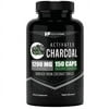 HealthFare Activated Charcoal Vegan Capsules 1200mg 150 capsule