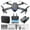 Black Christmas Gifts, variant on Winter karymi Drone with Camera E99 pro Drone Dual Camera Aerial Photography Quadcopter Fixed Height Remote Control Airplane Toy Drones for Kids Teen Boy Gifts Today