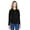 Black , Gold, variant on Men's Radar Quarter-Zip Performance Long-Sleeve Top - BLK/ CL RED - L